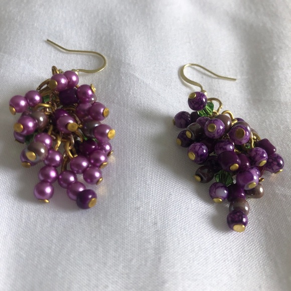 🍇 earrings - Picture 1 of 1